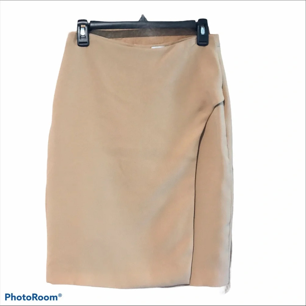 Opening Ceremony Tan Brown Slit Skirt, size 4